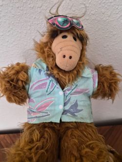 1980's Alf Plush Hand Puppet