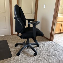 Office Chair, All Black, Ergo