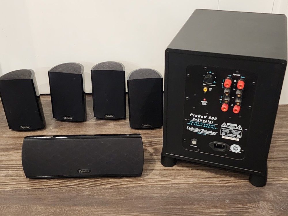 Definitive Technology ProCinema 600 Speaker System Black