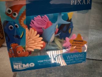 Nemo and monster inc toys