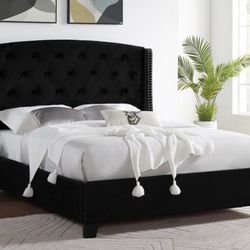 New Quality Upolstered Luxury Bed 🛏 Frames MATTRESS NOT INCLUDED Same Day Delivery 🚚 