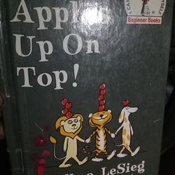 1961 Dr. Seuss Ten Apples Up On Top! Book