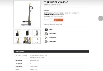 Tire Writer Classic $250