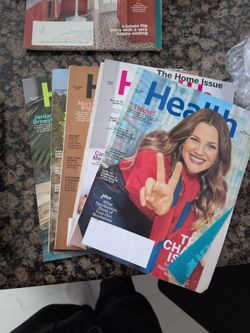 Health Magazine Lot of 5 Issues