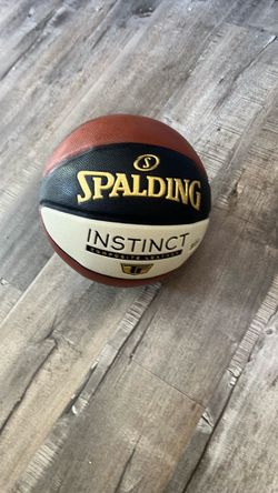 New basketball spalding instinct composite leather $30