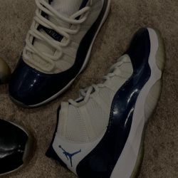 Jordan 11 White University Blue