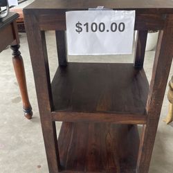 Accent Corner Shelf Cabinet 
