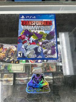 Transformers Devastation PS4 $125 Gamehogs 11am-7pm