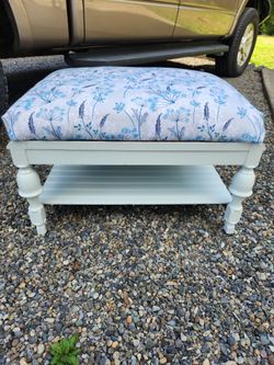 Shabby Chic Footstool