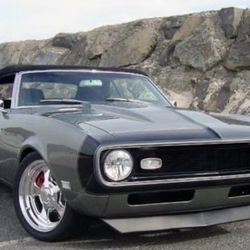 OER Headlamp Bezels for 1968 CAMARO 