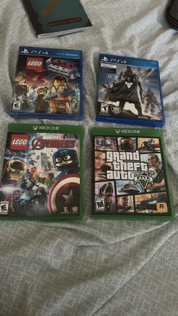 PS4 Game And Xbox Lot