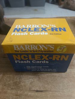 NCLEX Flash Cards - Q&A and Pharmacology