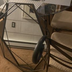Glass Table ,mirror Set