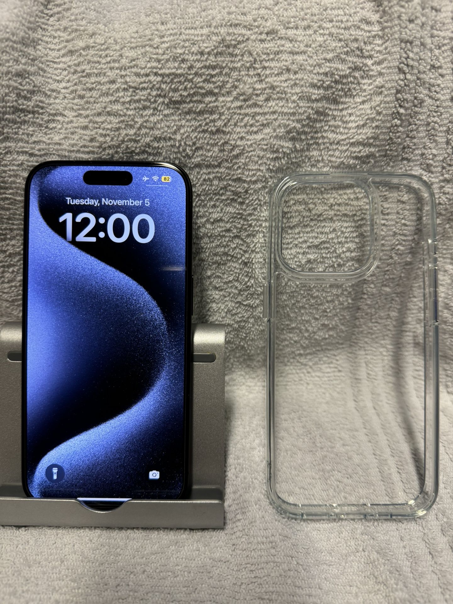 Blue Titanium iPhone 15 Pro 128gb Fully Unlocked Good CONDITION!! MUST SEE!!!  