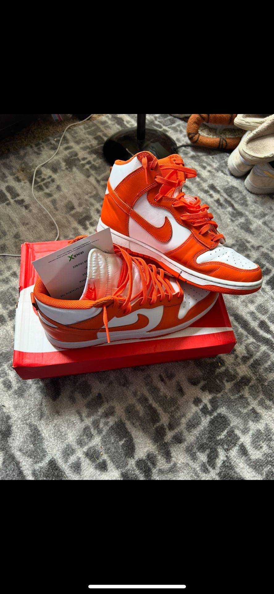 Nike Dunk High Orange 10.5