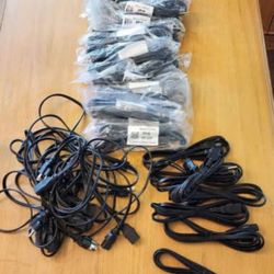 Dell DP/N 05120P 3-Prong 6 Ft AC Power Cord Adapter Cable in Black