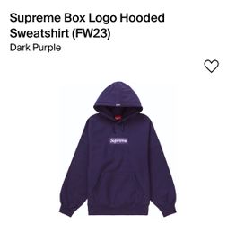 Supreme Purple Box Logo