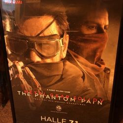 Two Metal Gear Solid Video Game Posters (Authentic) 