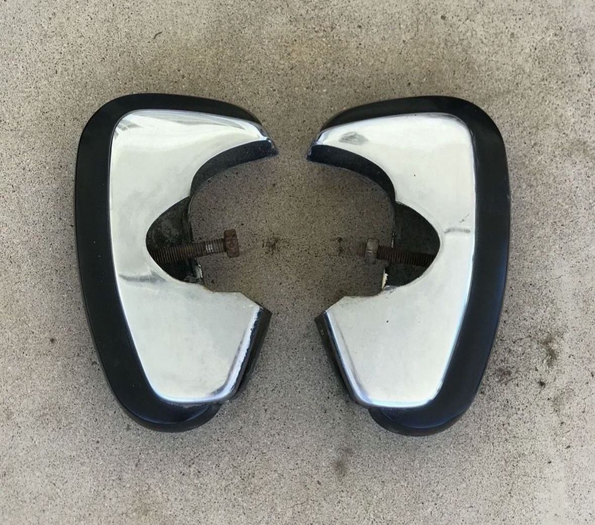 Mercedes 350SL 450SL 380SL 560SL R107 and C107 Rear Euro Bumper Guards