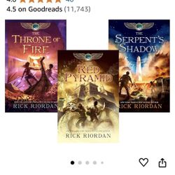 The Kane Chronicles By Rick Riordan