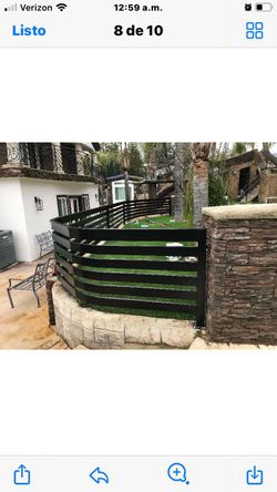 Custom Door Fence