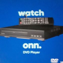 Onn DVD Player  With Remote 