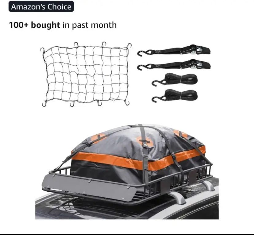Car roof cargo carrier set($150)