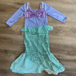 Little Mermaid Halloween Costume Girls 4-6T