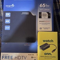 Brand New Digital Antena Wth Amplifier 65mile Range