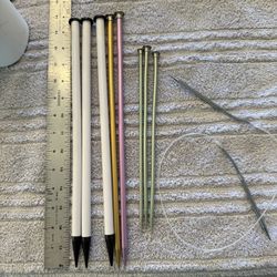 Various Knitting Needles