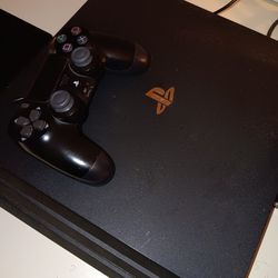 Ps4 Pro With Controller