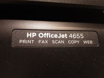 -HP OfficeJet Model 4655     Print Fax Scan Copy Web.    ( Bluetooth)