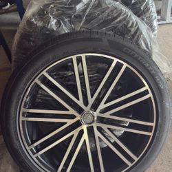 20” Rims And Tires