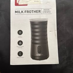 Brand New 4-in-1 Milk Frother – Fast, Quiet, Café-Style Foam!