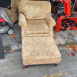 Sofa Chair & Ottoman