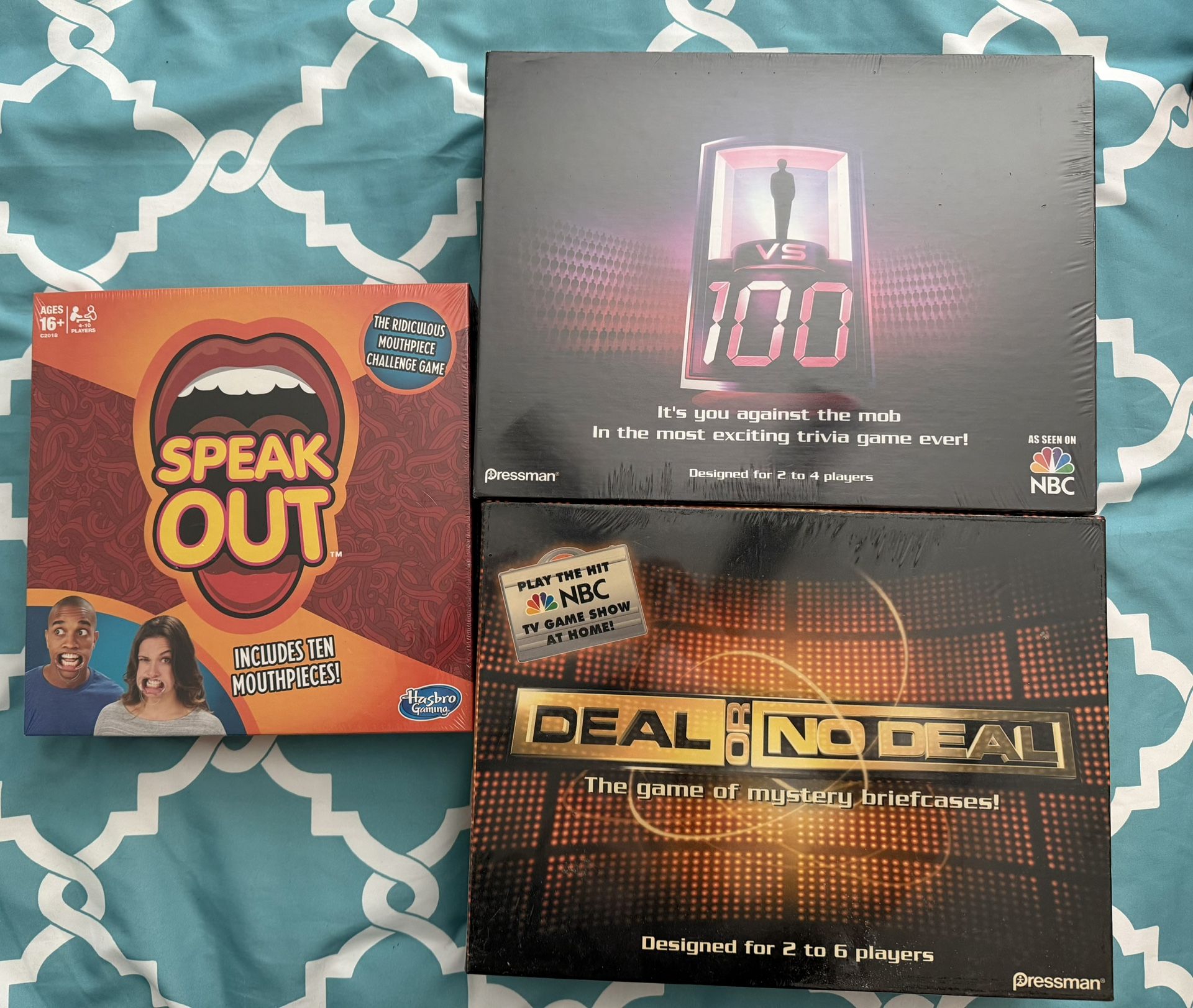 NIB Unopened board games (3)