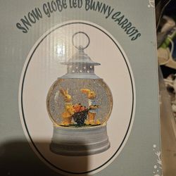 Easter Snow Globe