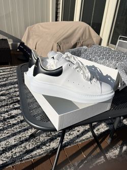 Mens Alexander McQueen White Black