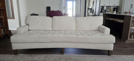 Sofa & matching ottoman- Haverty's Gianna