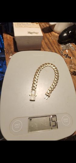 14k Monaco bracelet