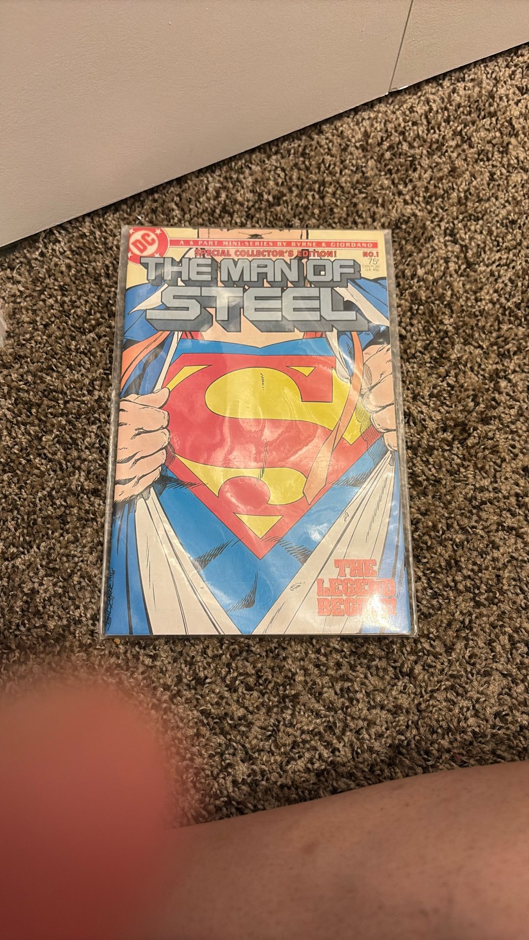 Man Of Steel Comic Book