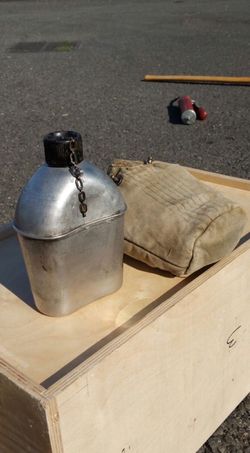 Antique water bottle