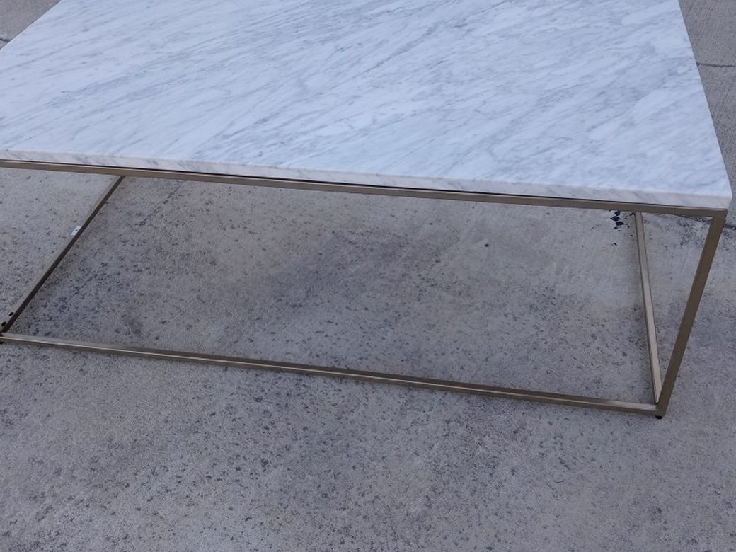 West Elm Marble Table