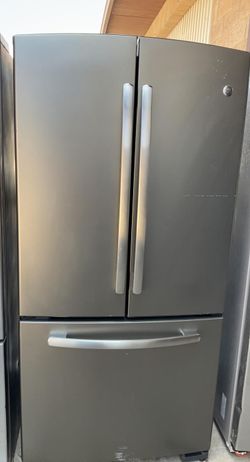 GE 3 Door Stainless Steel Refrigerator
