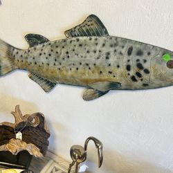 36” Metal Fish