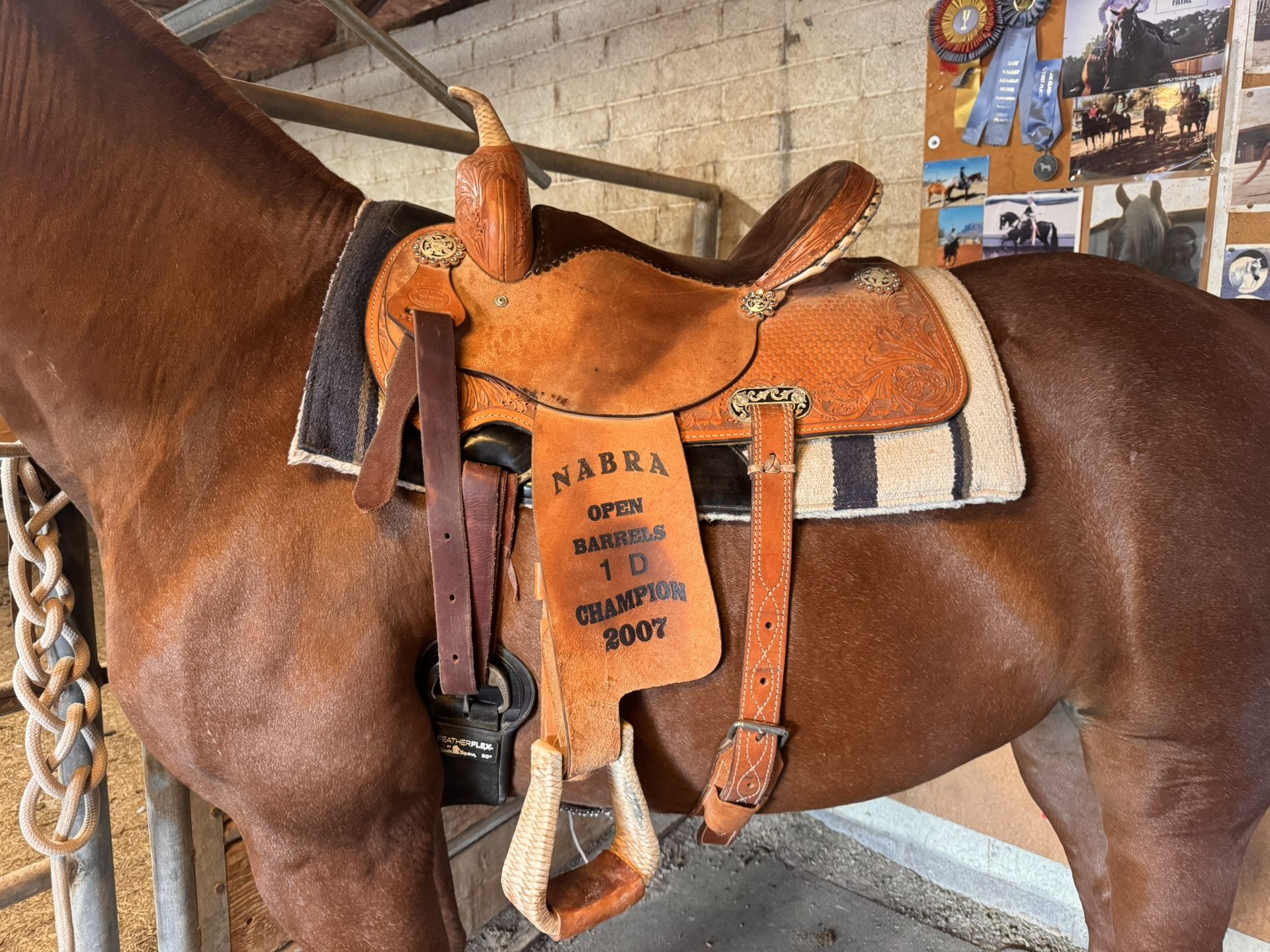 Champion Barrel Saddle