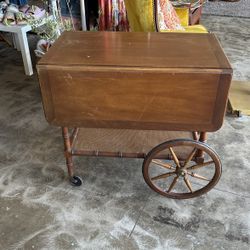 VINTAGE TEA BAR CART