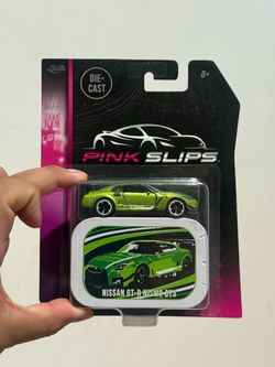 Pink slips Nissan gtr die cast