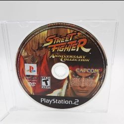 Street Fighter Anniversary Collection Ps2 Game