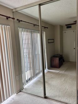 Mirrored Sliding Closet Doors